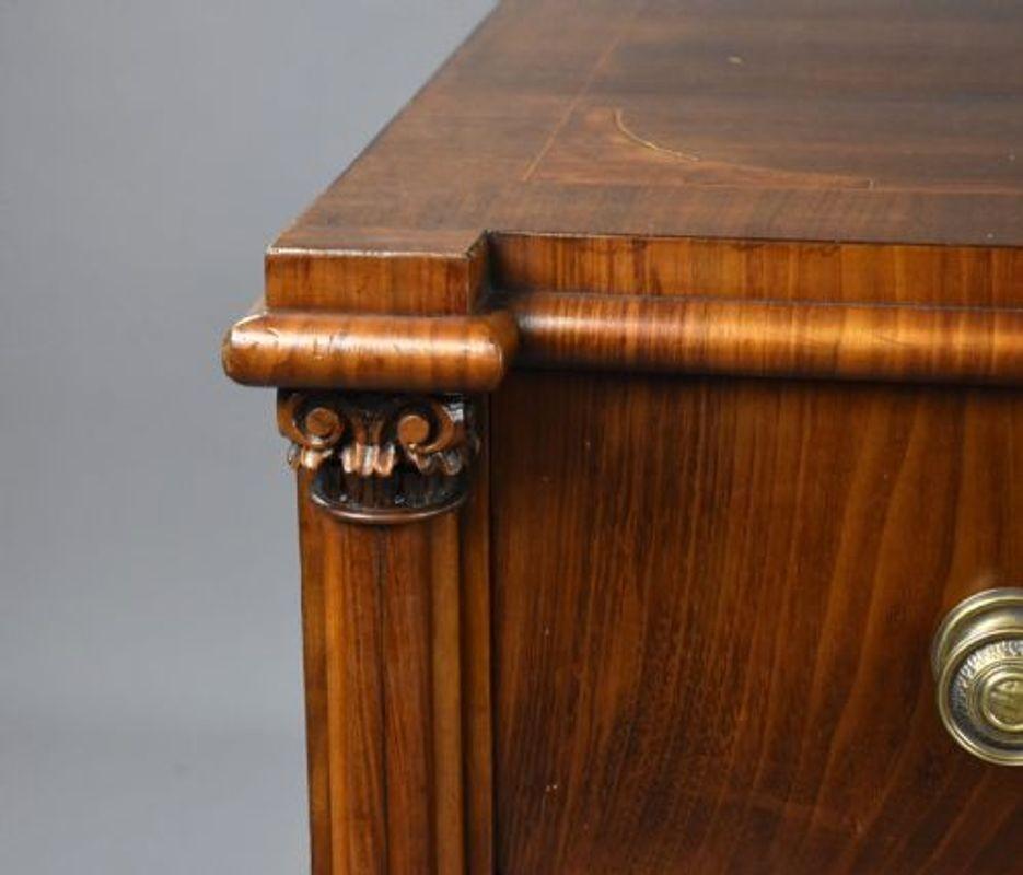 19th Century Continental Walnut Chest of Drawers 3