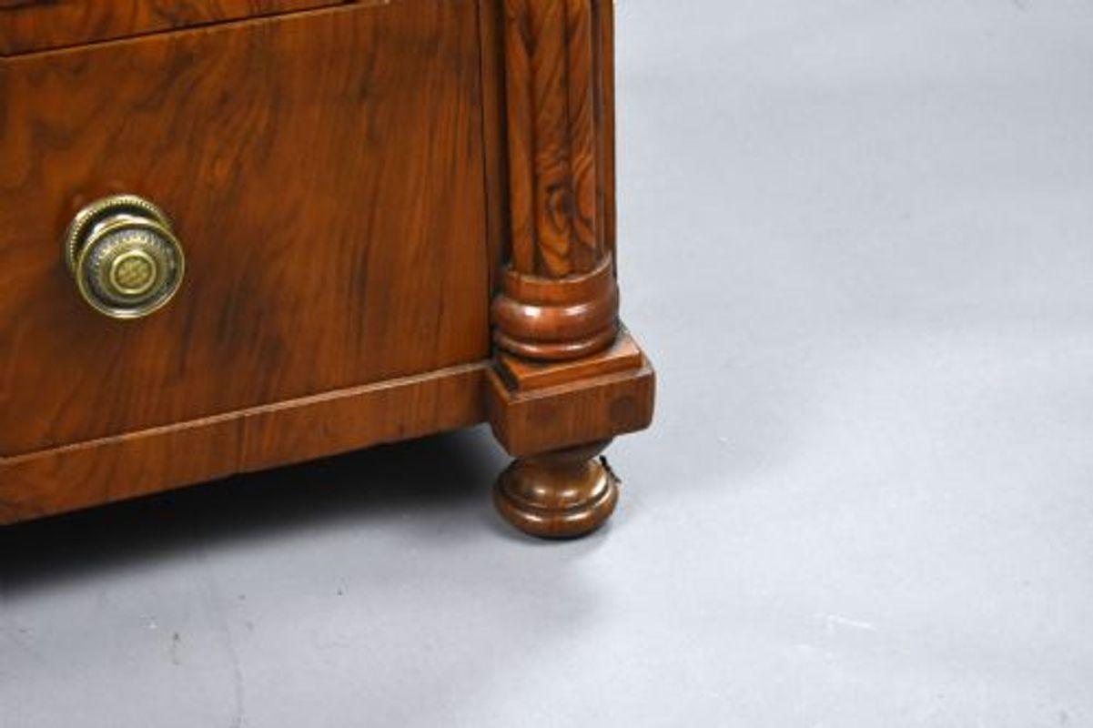 19th Century Continental Walnut Chest of Drawers 6