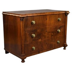 19th Century Continental Walnut Chest of Drawers
