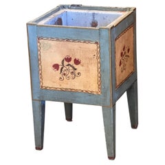 19th Century Converted Painted Cellaret Planter