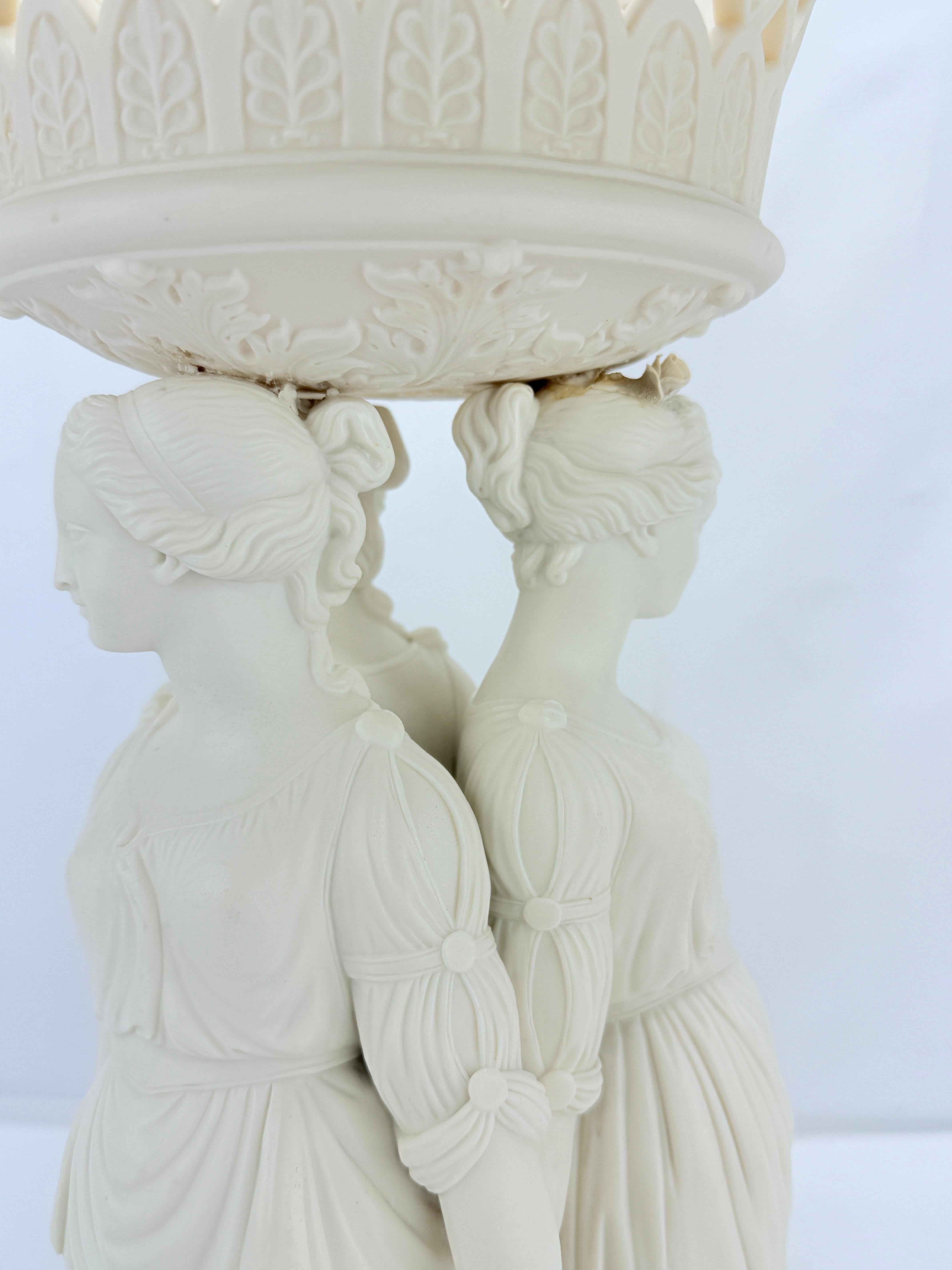 XIX secolo, Centrotavola in parigino neoclassico Copeland 