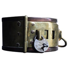 19th Century Copper and Brass Dog Collar