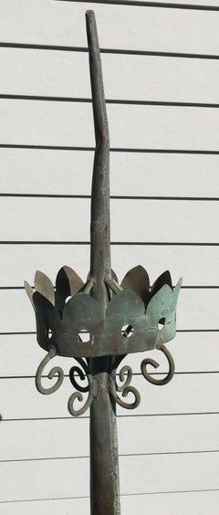 19th Century Copper Architectural Spire with Nice Surface Verdigris
