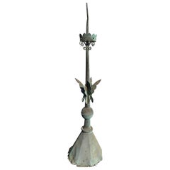 19th Century Copper Architectural Spire with Nice Surface Verdigris
