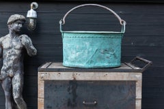 19th Century Copper Boiler Cauldron / Planter
