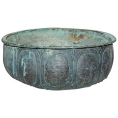 19th Century Copper Bowl Planter