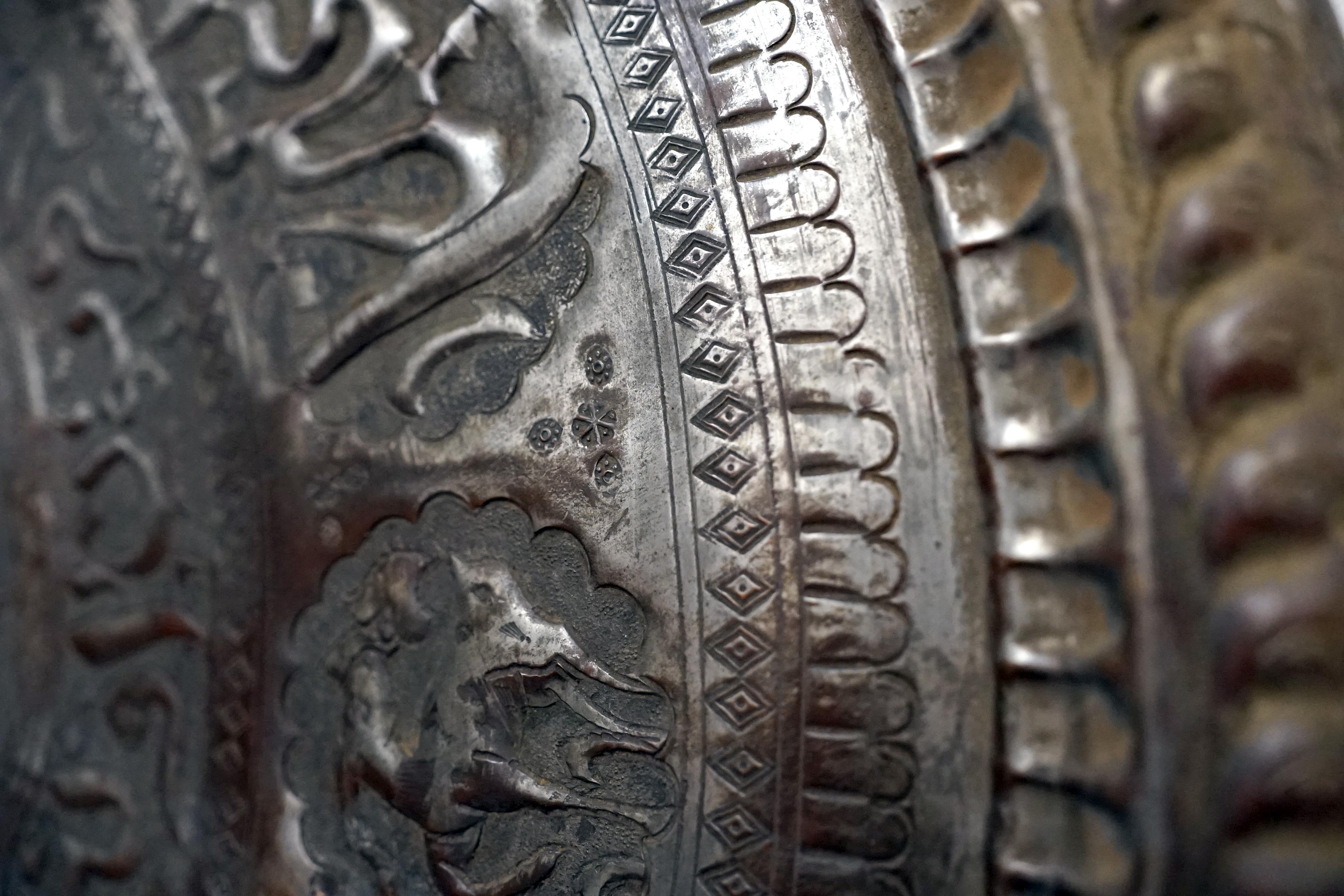 19th Century Copper-Bronze Tinned Ottoman Empire Table and Base For Sale 8