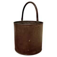 19th Century Copper Coal Bucket