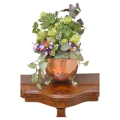 Used 19th Century Copper Coal Scuttle or Planter
