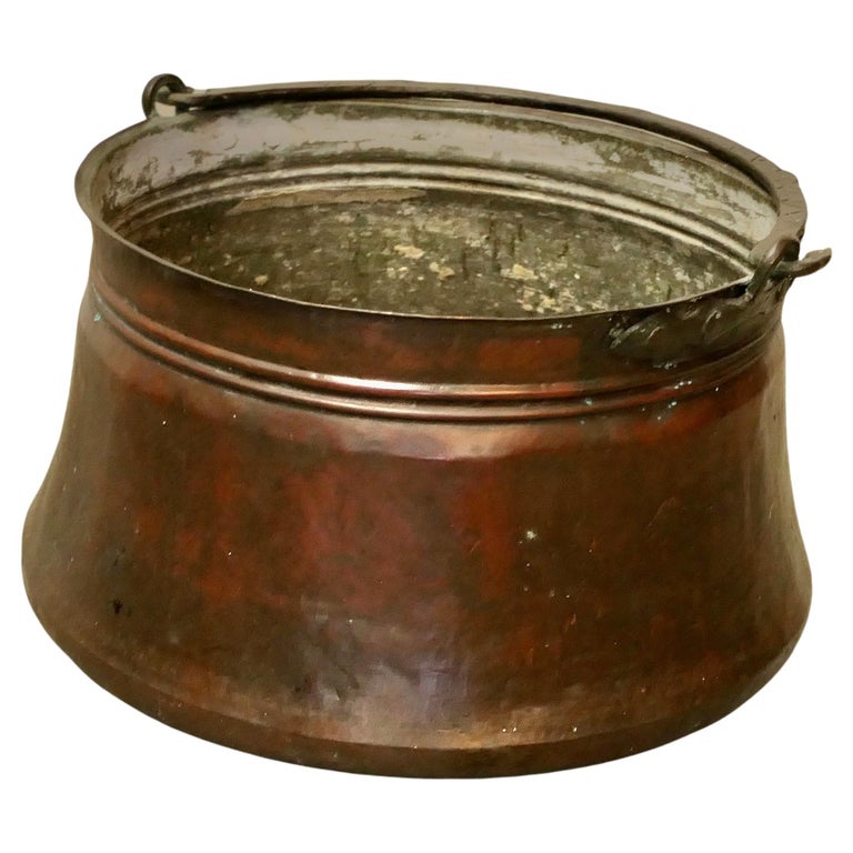 Vintage Copper Potpourri Pot Vented Lid Brass Handles – The Painted  Photographer