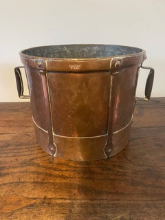 19th century copper Ferrat / grain measure / water carrier