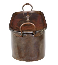 19th Century Copper Fish Kettle