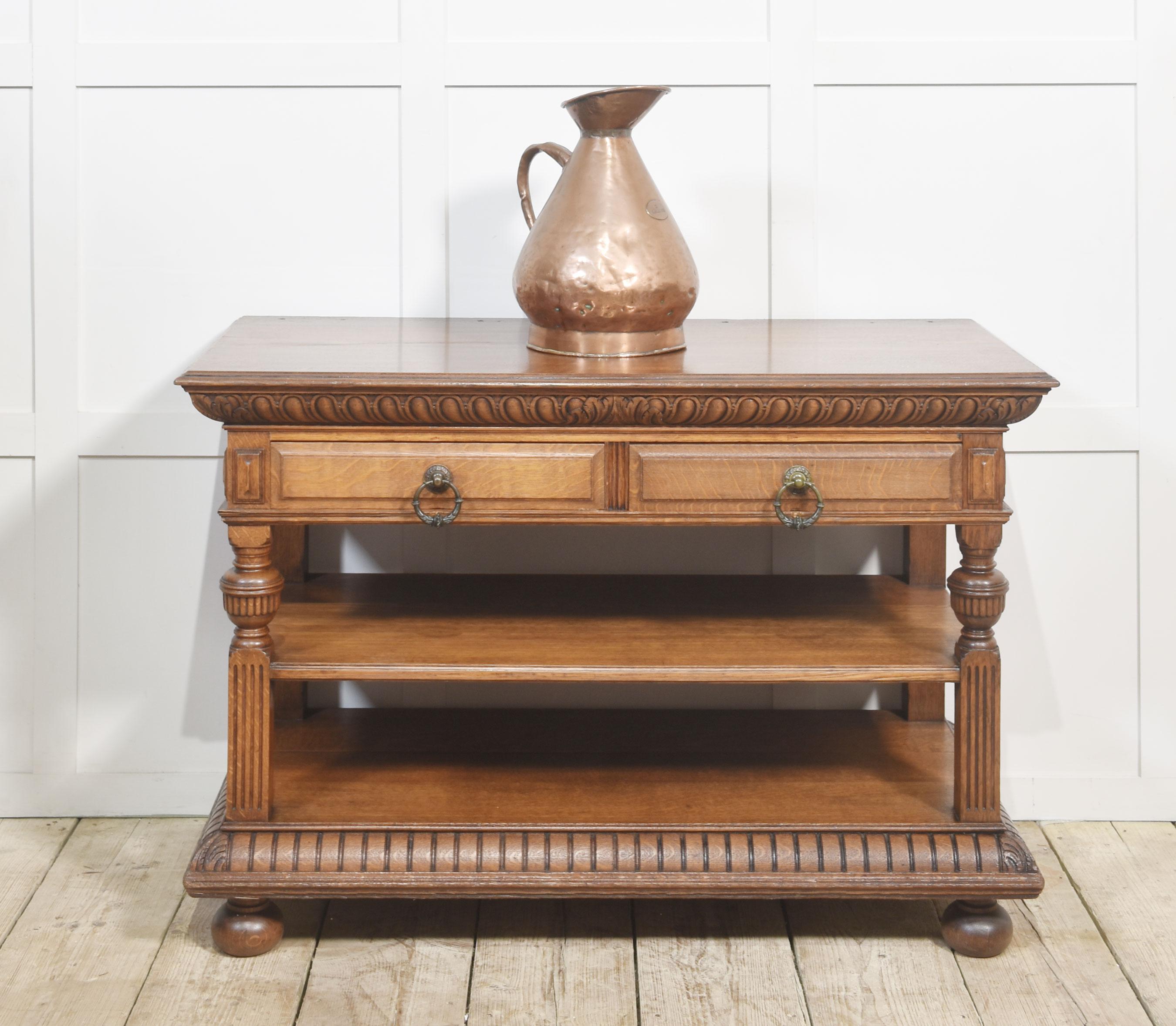Britannique Mesure à deux gallons en cuivre pour botte de foin du 19e siècle en vente