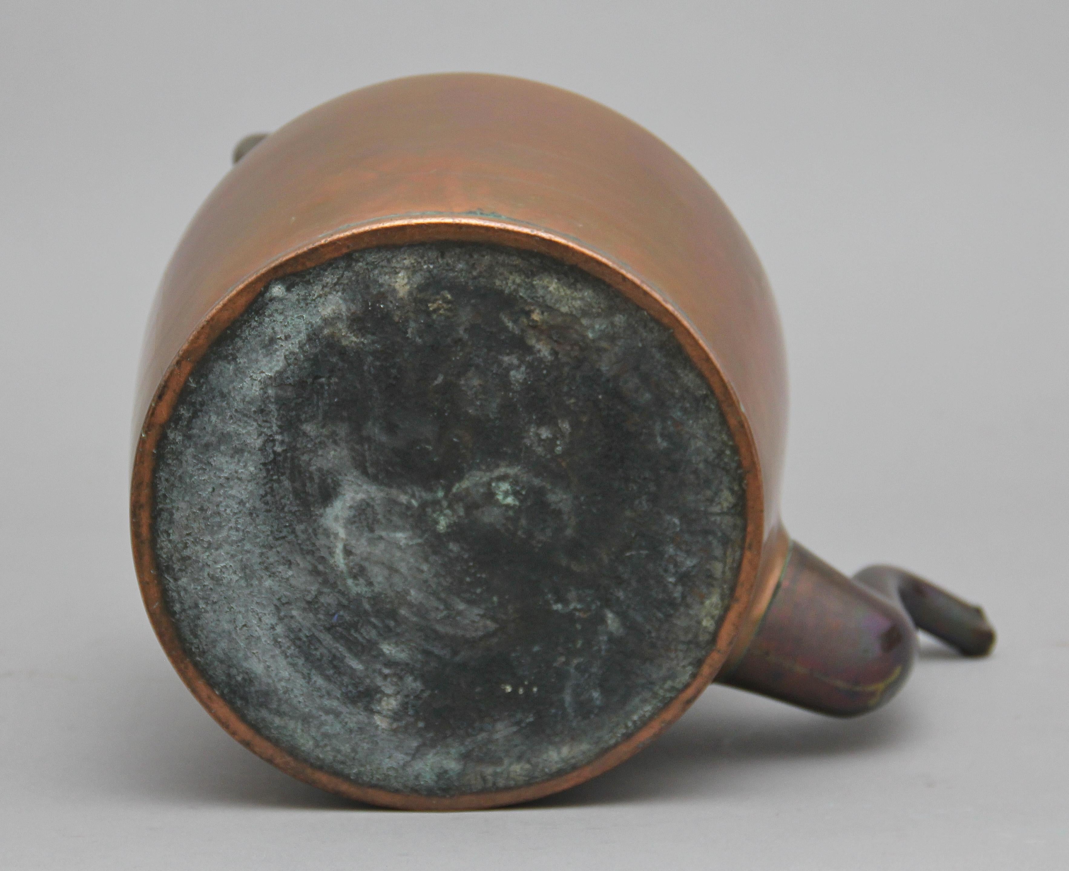 British 19th Century Copper Kettle