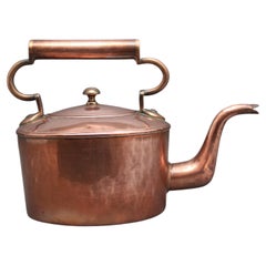 Vintage 19th Century copper kettle