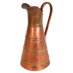 19th Century Copper Pitcher