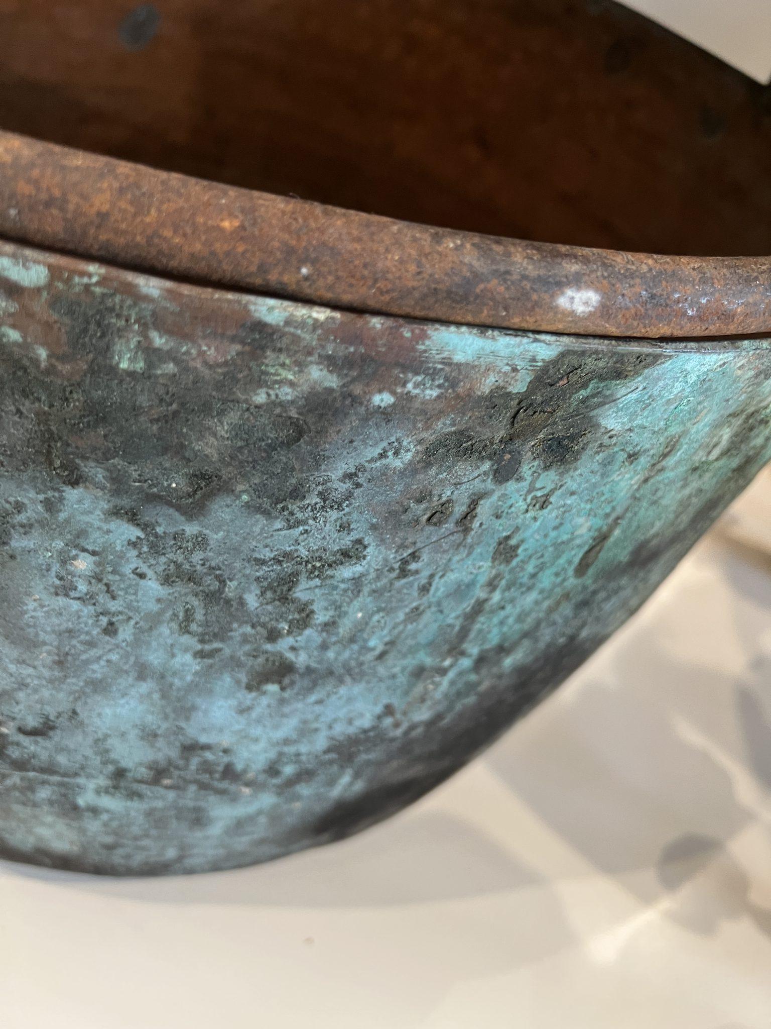 Rustic 19th Century Copper Pot