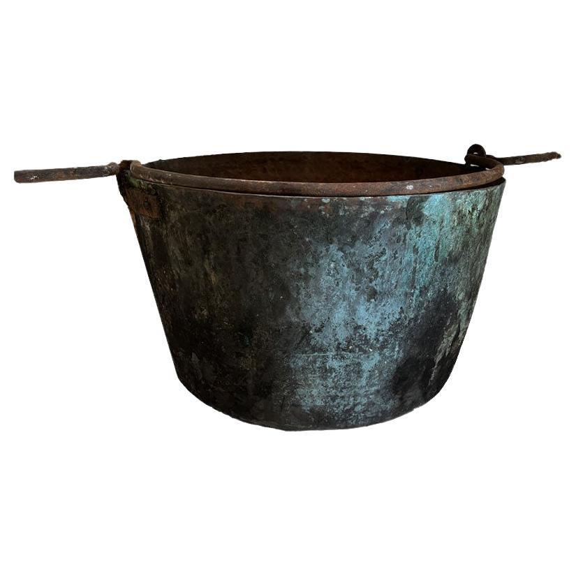 19th Century Copper Pot For Sale