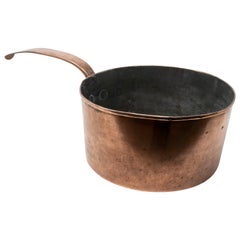 19th Century Copper Pot with Handle