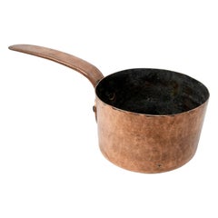 19th Century Copper Pot with Handle