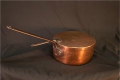 19th Century Copper Pot With Lid