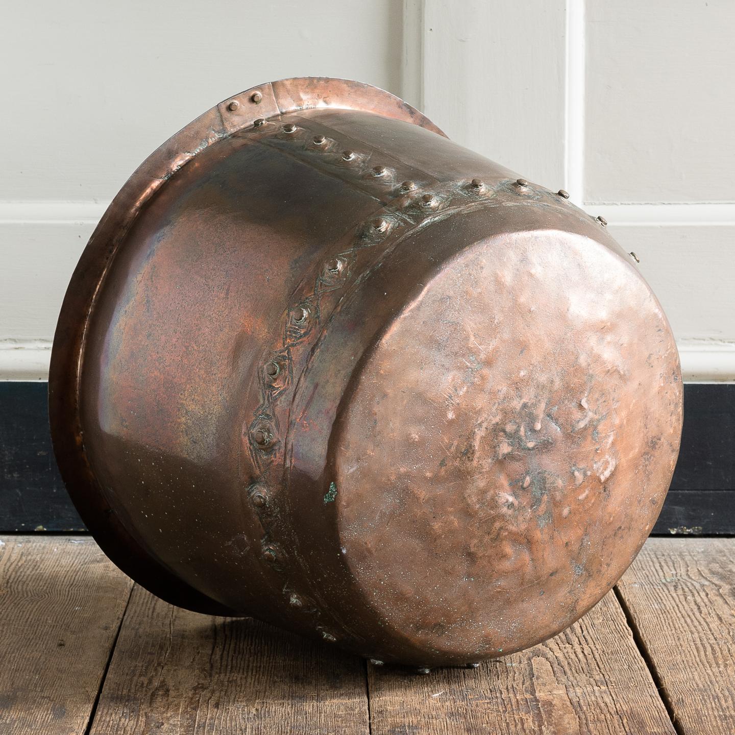 19th Century Copper Vat 7