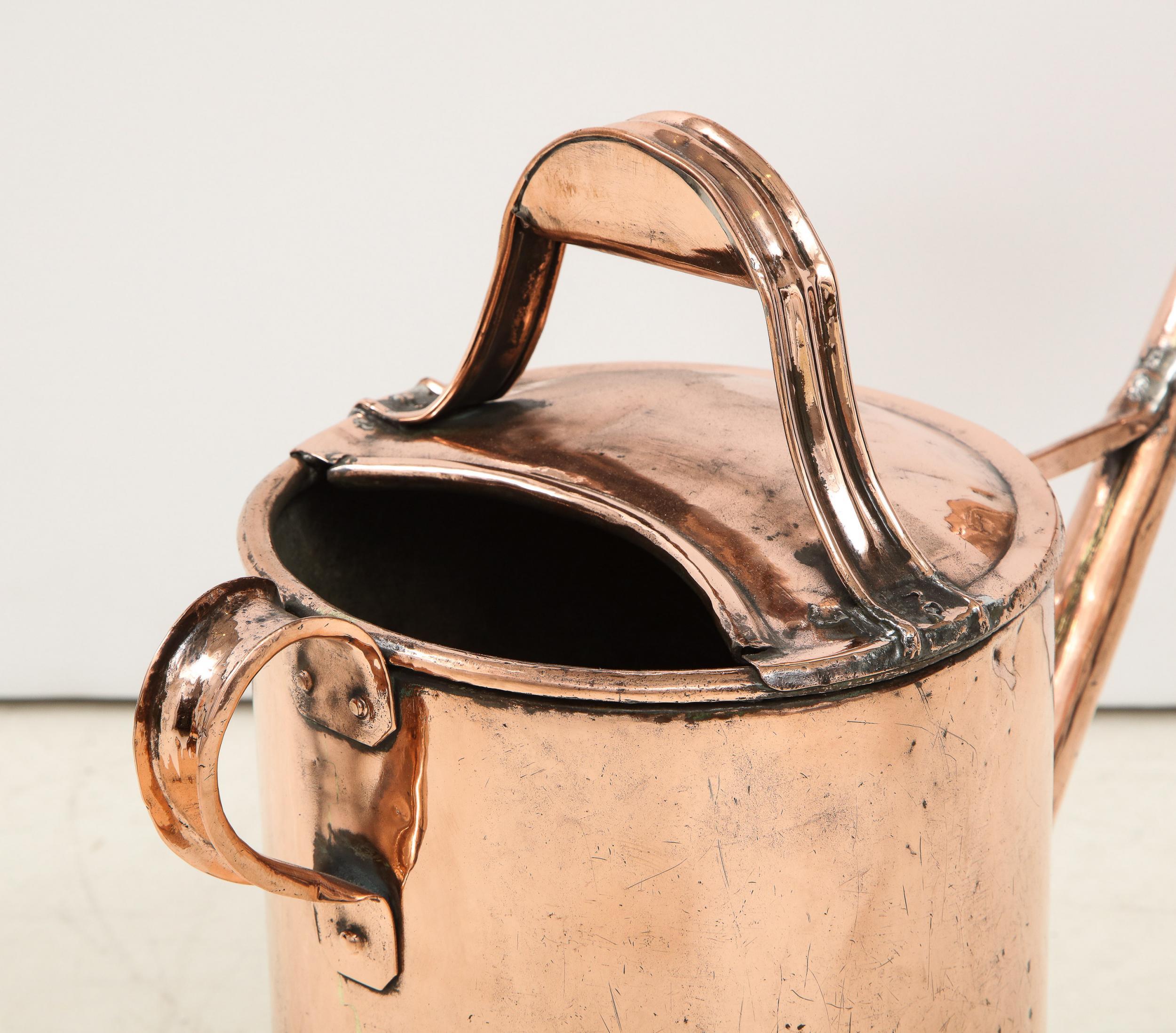 19th Century Copper Watering Can For Sale 3