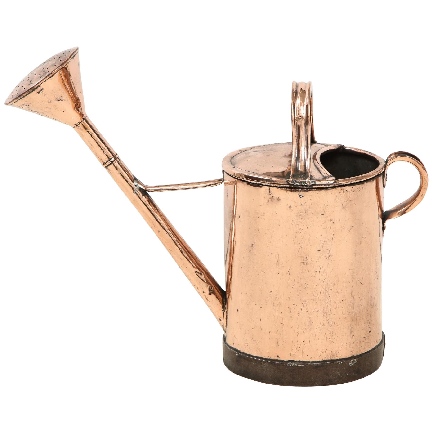 19th Century Copper Watering Can For Sale