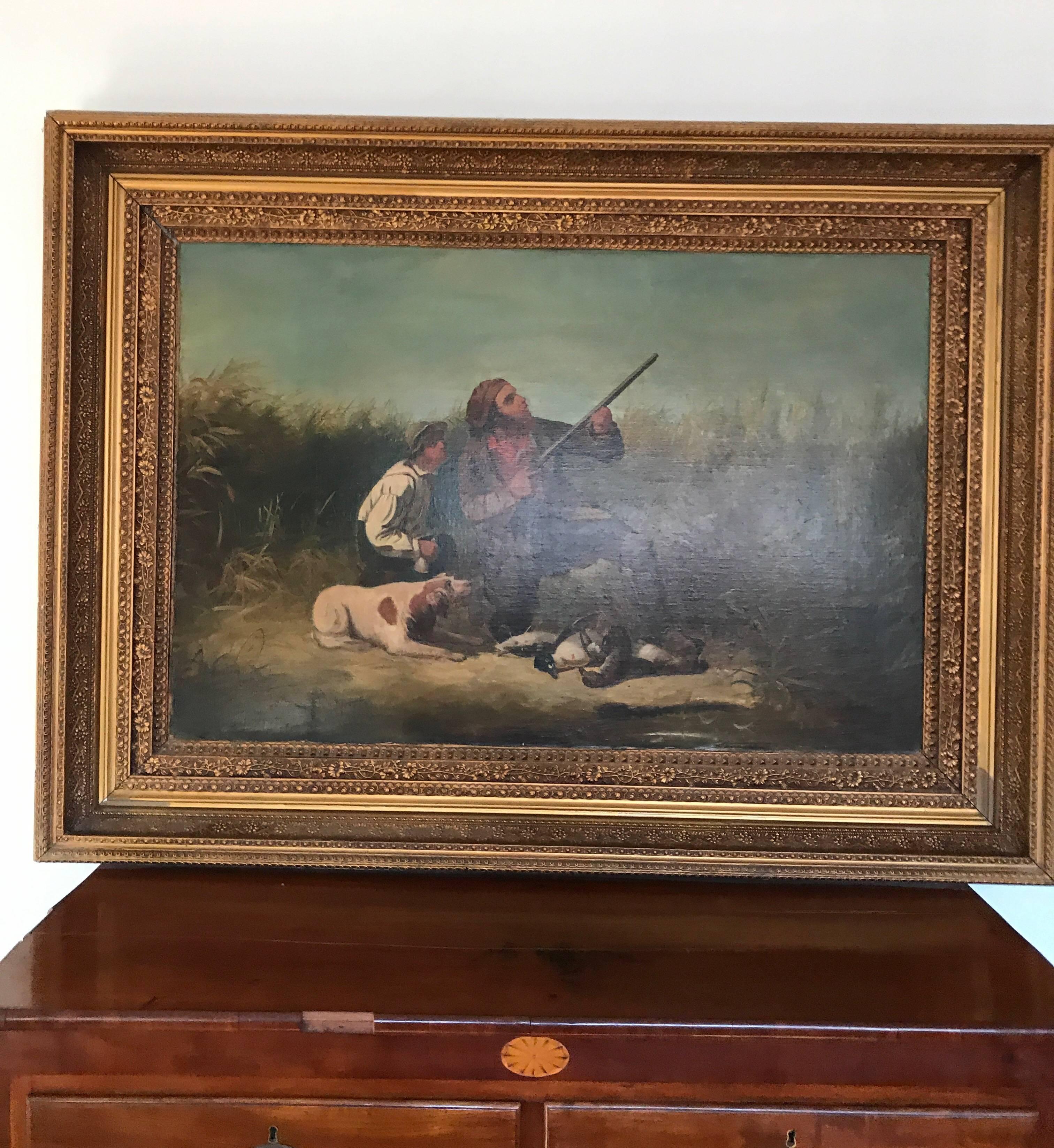 19th Century Copy of William Tylee Ranney Painting On the Wing For Sale 2