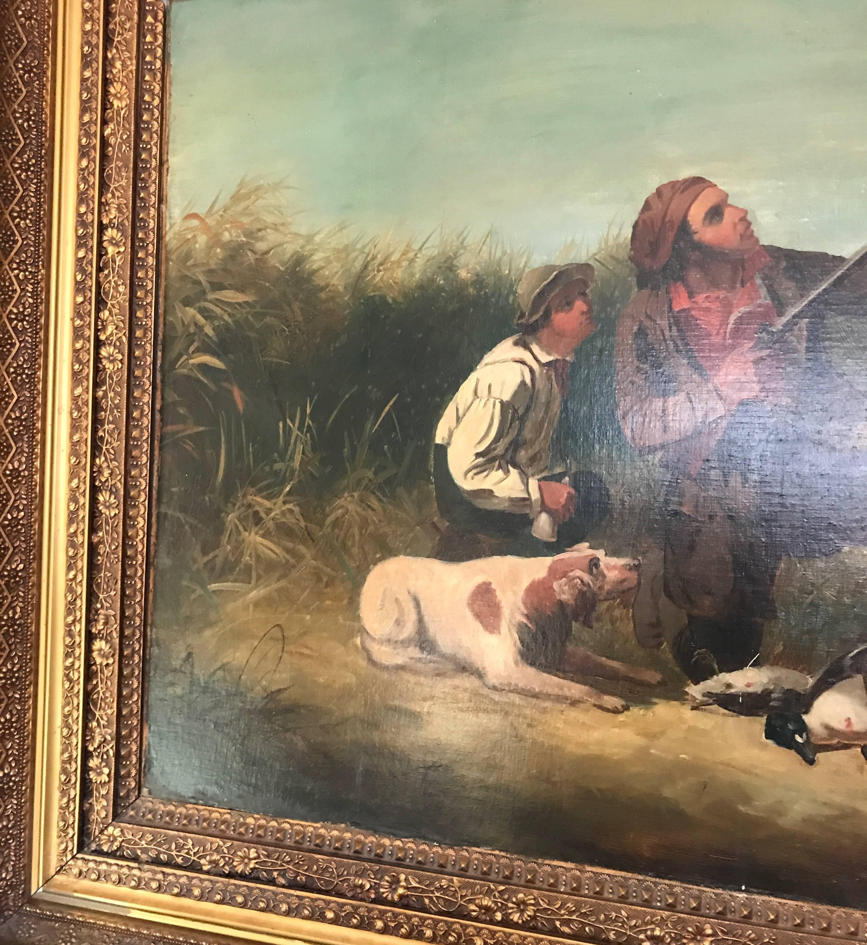 19th Century Copy of William Tylee Ranney Painting On the Wing For Sale 3