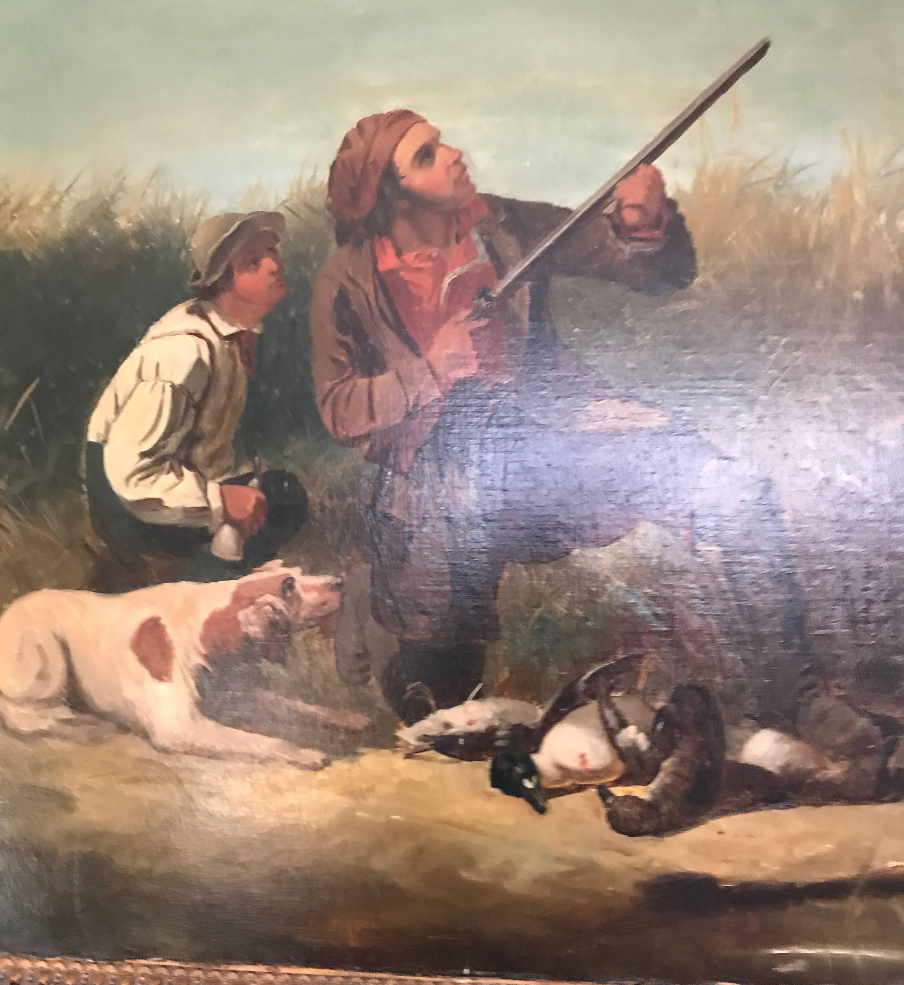 19th Century Copy of William Tylee Ranney Painting On the Wing For Sale 4