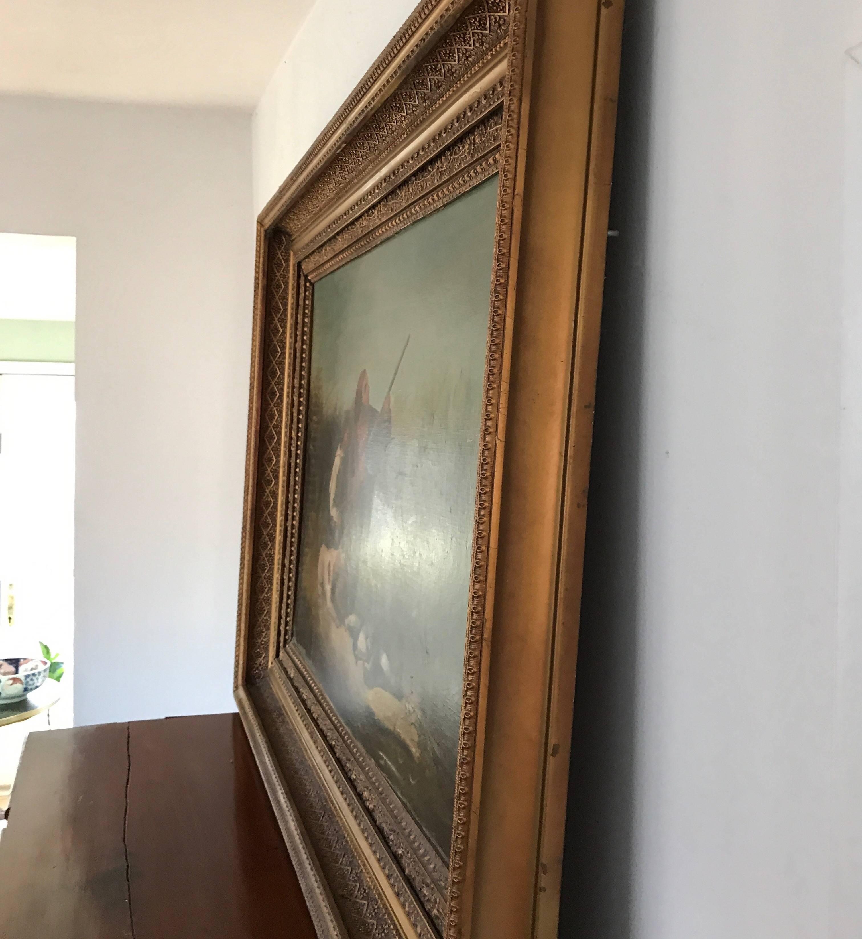 19th Century Copy of William Tylee Ranney Painting On the Wing For Sale 9