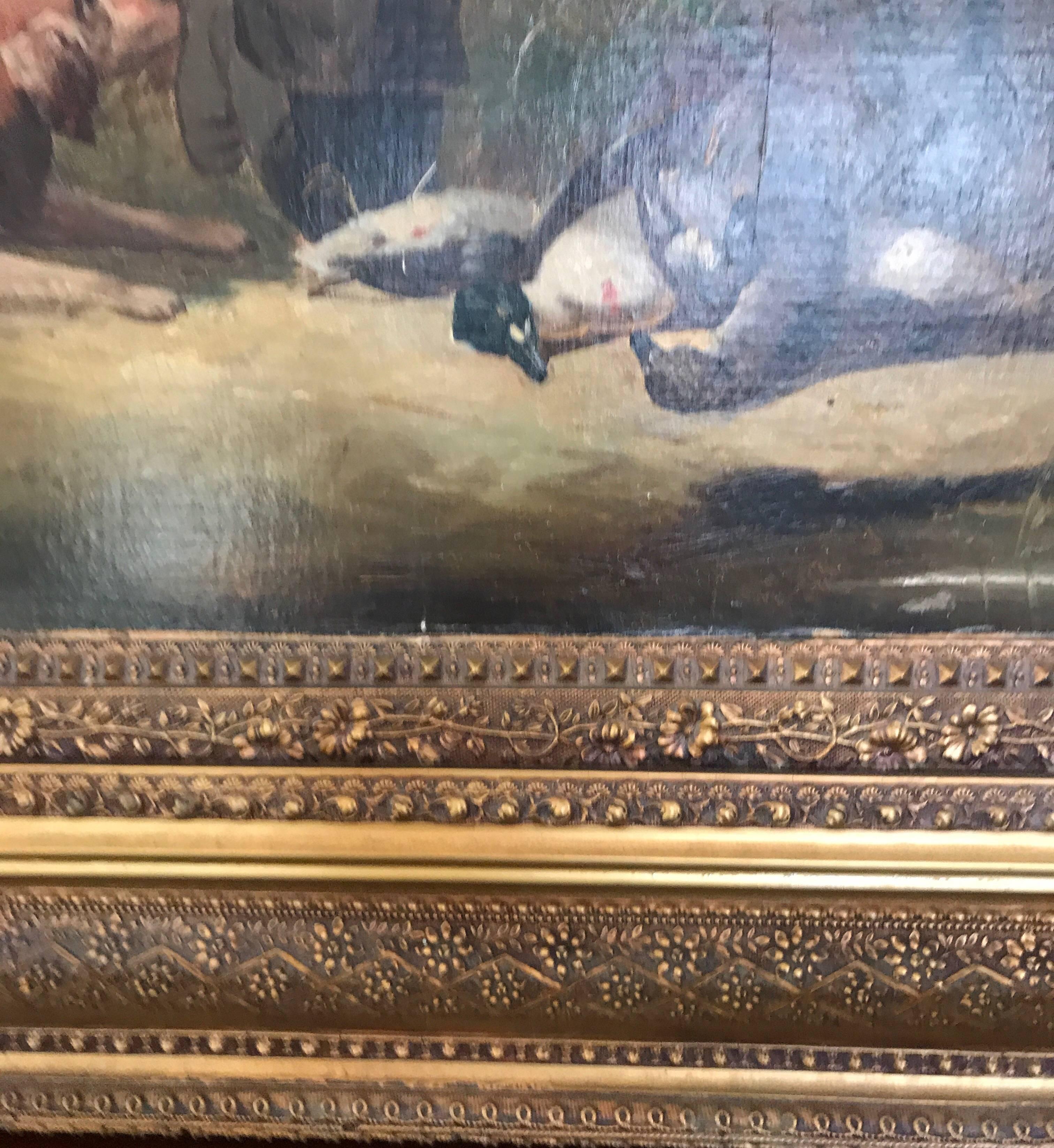 19th Century Copy of William Tylee Ranney Painting On the Wing For Sale 10