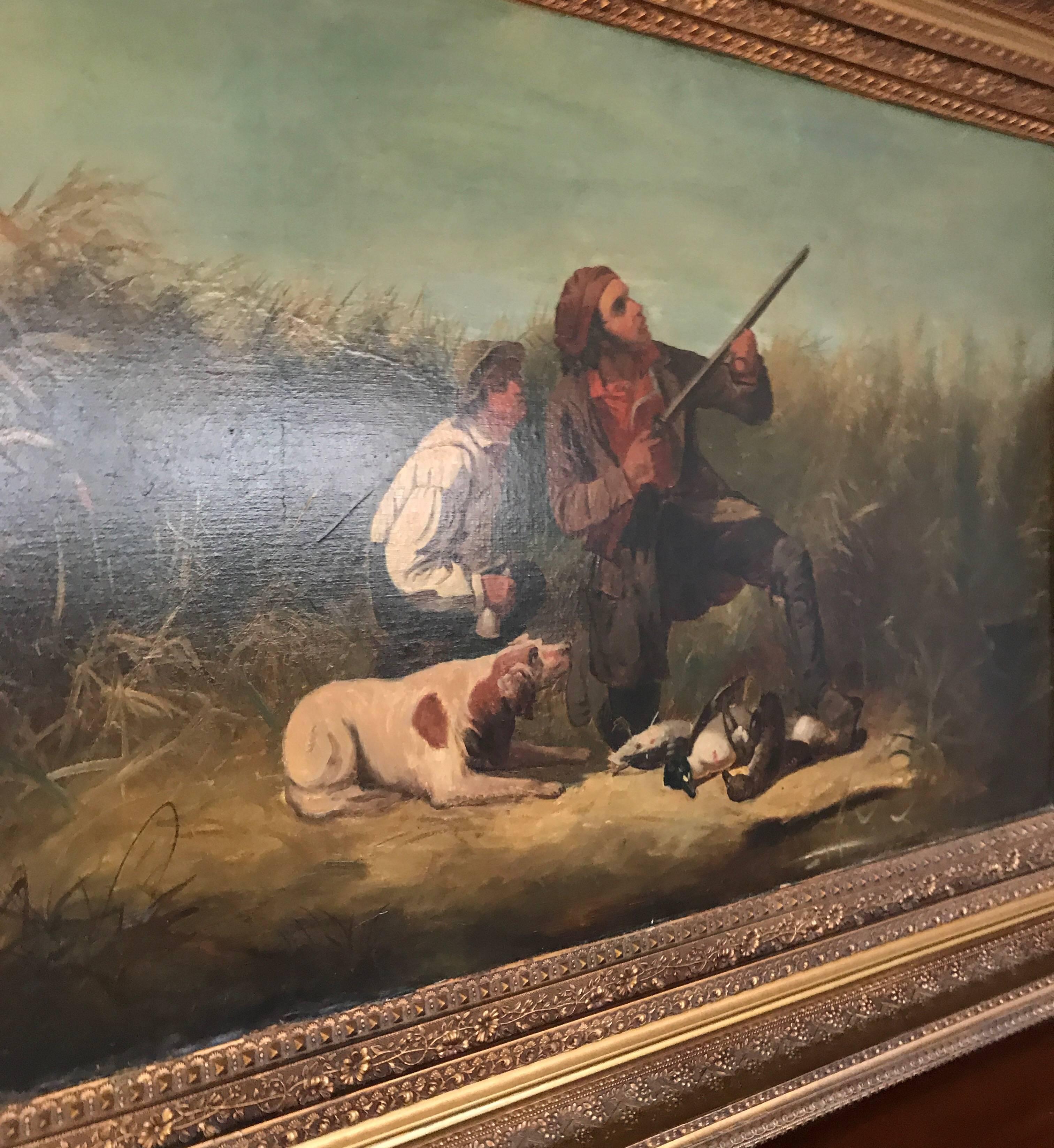 19th Century Copy of William Tylee Ranney Painting On the Wing For Sale 12