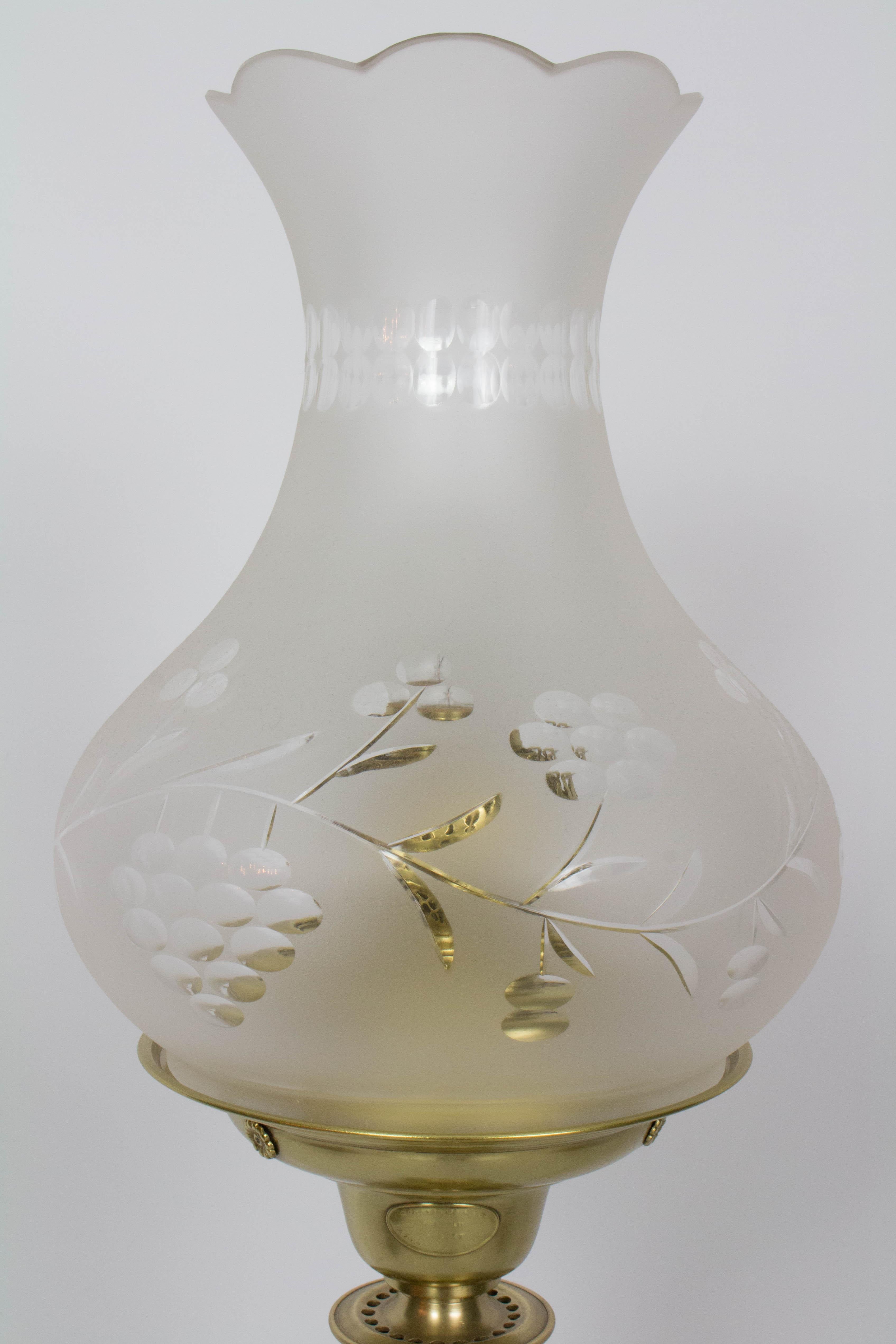 American 19th Century Cornelius & Company Astral Lamp
