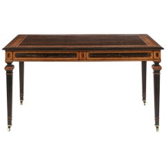 19th Century Coromandel and Inlaid Table Attributed to Jackson & Graham