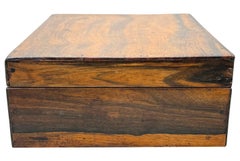 19th Century Coromandel Rectangular Work Box