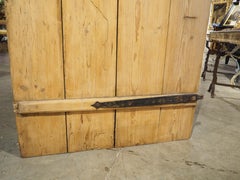 19th Century Corsican Door with Chevron Design