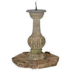 Antique 19th Century Cotswold Stone Sundial