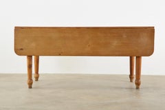 19. Jahrhundert Land Englisch Drop-Leaf Kiefer Bauernhaus Esstisch
