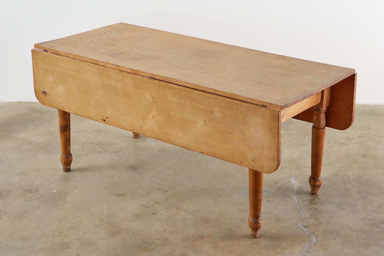 farmhouse drop leaf table