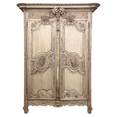 19th Century Country French Armoire Du Marriage from Normandie