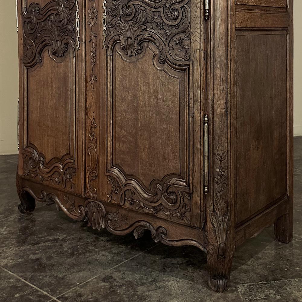 19th Century Country French Armoire from Normandie For Sale 5