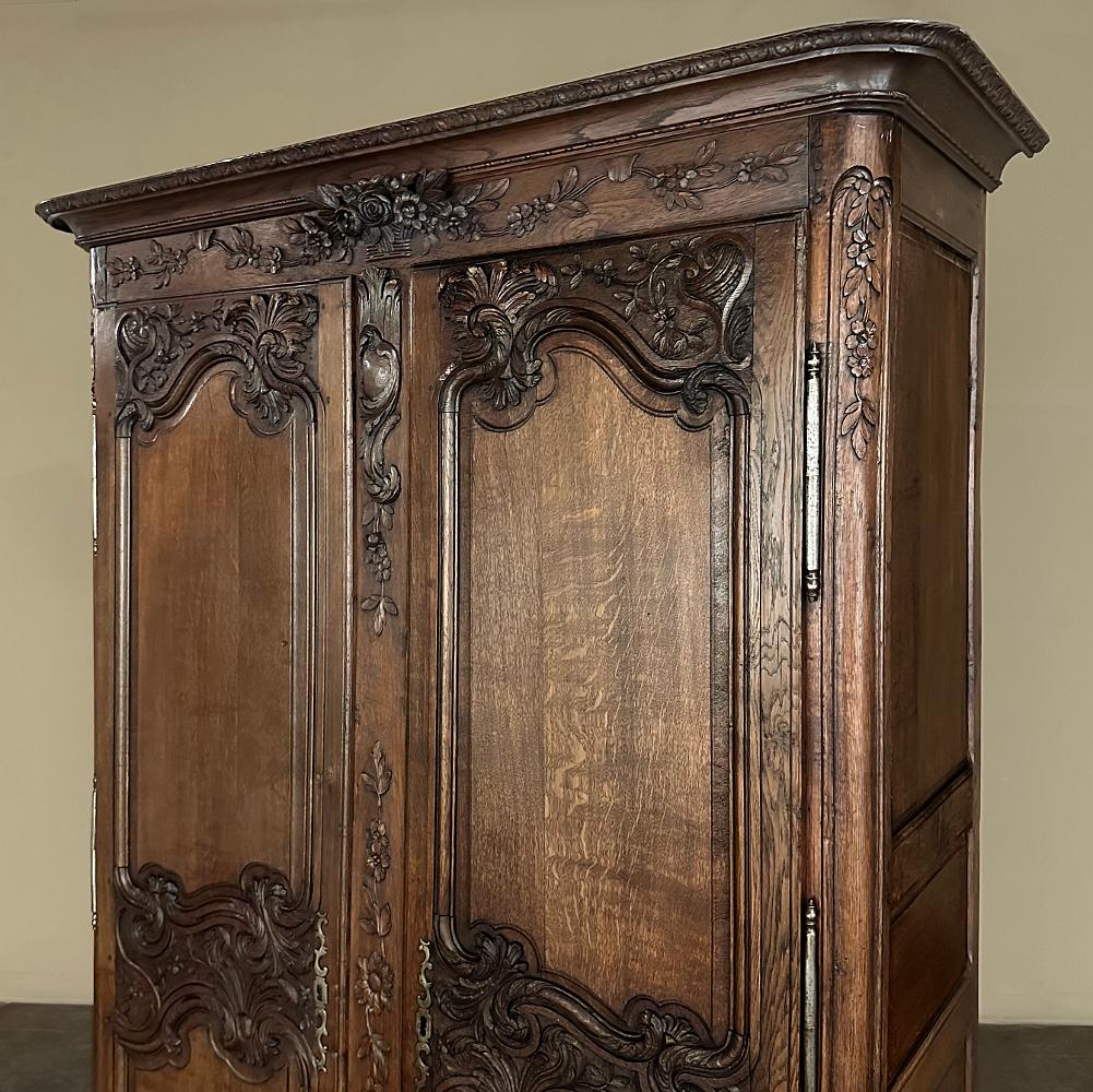 19th Century Country French Armoire from Normandie For Sale 3