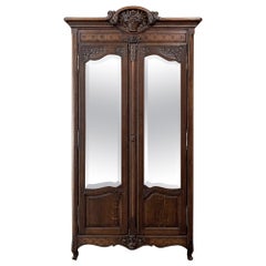 19th Century Country French Armoire from Normandie