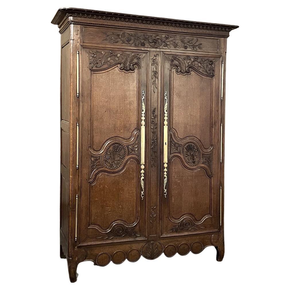 Green Armoire from Quebec For Sale at 1stDibs green armoire