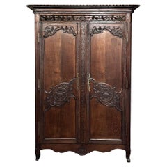 Antique 19th Century Country French Armoire ~ Wardrobe