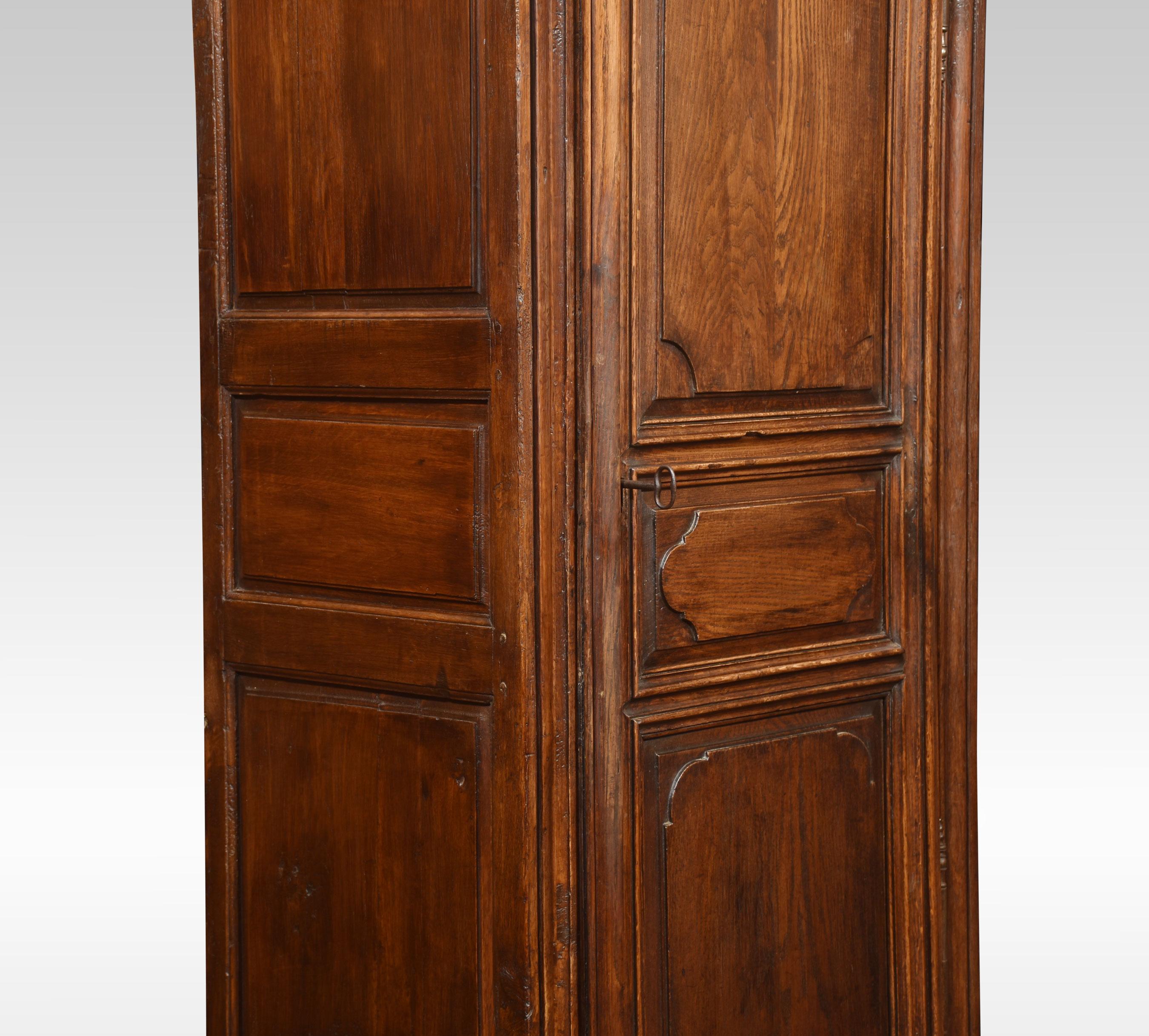 19th Century Country French Bonnetiere Petite Armoire 2