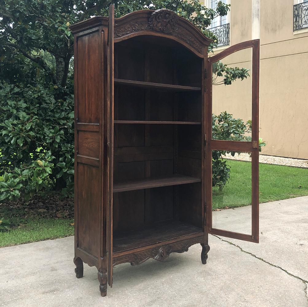 19th Century Country French Bookcase In Good Condition For Sale In Dallas, TX