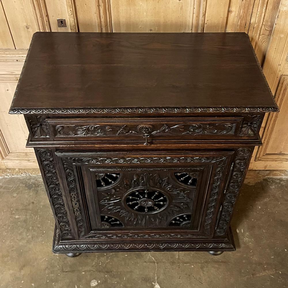 19th Century Country French Brittany Confiturier ~ Cabinet 5